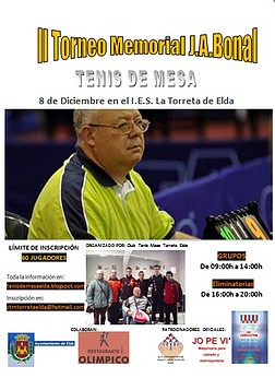 CARTEL - II TORNEO MEMORIAL J.A.Bonal (imagen)