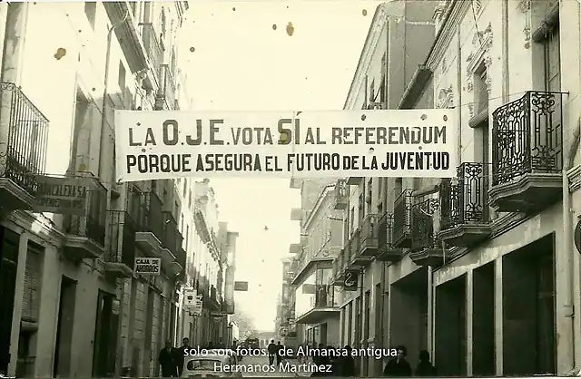 Almansa C. San Francisco Albacete 1966