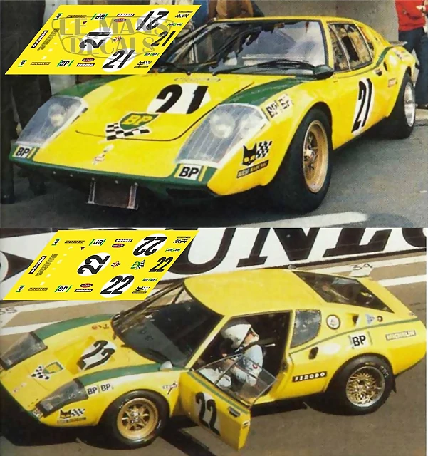 Ligier JS2 - Le Mans 1972 #21 22 Ligier JS2 - Le Mans 1972 #21 22
