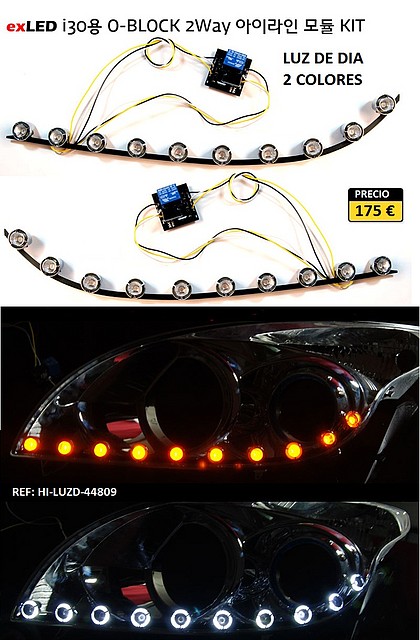 luz de dia kit 2 way.HI-LUZD-44809.Doctc