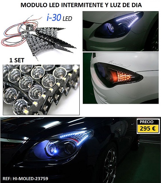 modulo led intermitente delantero y luz dia.HI-MOLED-23759.Doctc