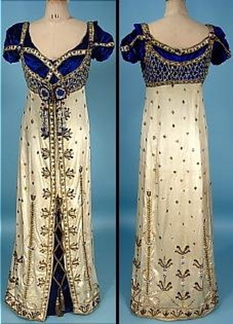 1910 Gown for Regency Costume Ball #1 - 1910