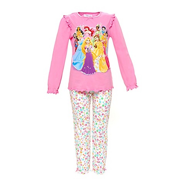 disney-store-princess-blancanieves-cenicienta-aurora-ariel-jasmine-bella-pocahontas-mulan-tiana-rapunzel-pijama-pijama