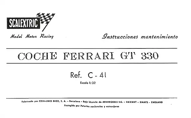 C41 - Ferrari GT 330 - 01