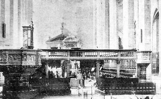 Antiguo coro de la catedral de Mallorca Antiguo coro de la catedral de Mallorca