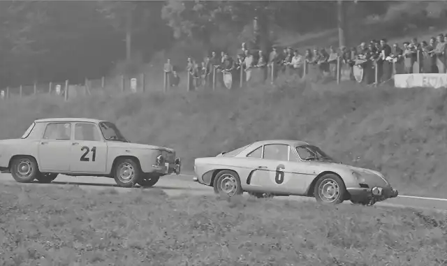 Renault 8 & Alpine - TdF'63