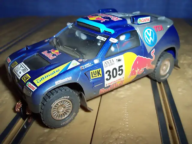 VolkswagenTouareg efecto barro Scalextric