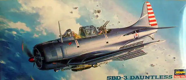 Hasegawa - SBD-3 Dauntless - 1-72