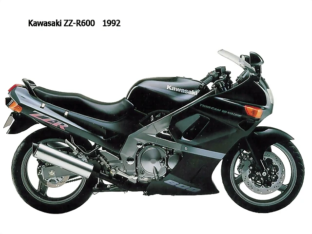 Kawasaki ZZR 600-1992 Kawasaki ZZR 600-1992