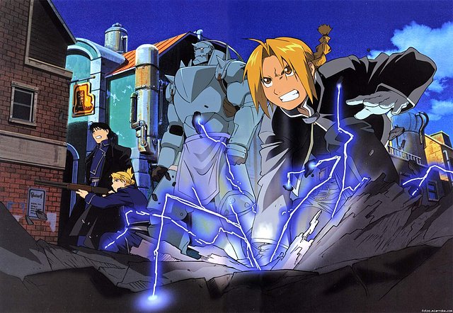 Full Metal Alchemist.