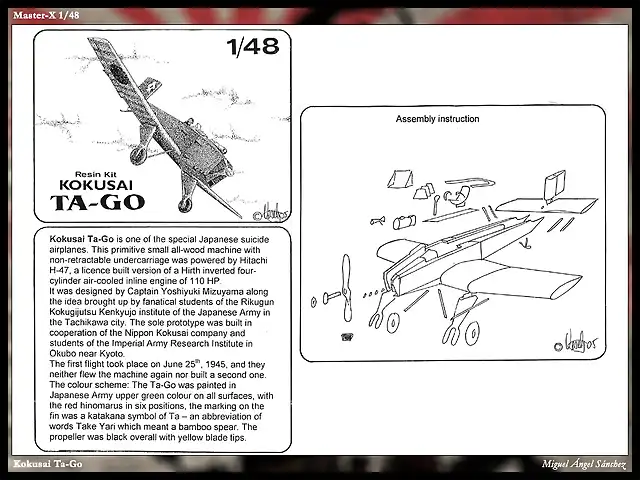 Master-X 1_48 Kokusai Ta-Go 006 Sprues 08 - Instructions