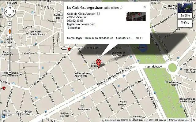 galeria mapa