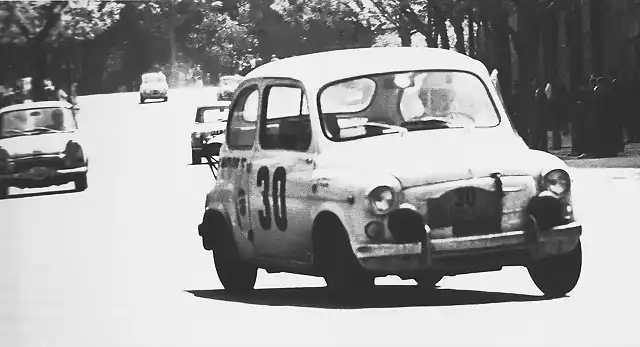 Rallye RACE Jorge de Bagration Fiat Abart 1964