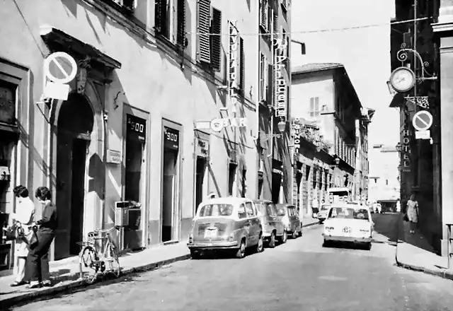 Florenz -  Via dei Banchi, 1971