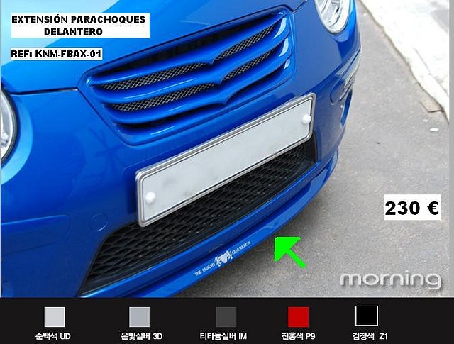 extensin parachoques Artx.KNM-FBAX-01.Hi-motors