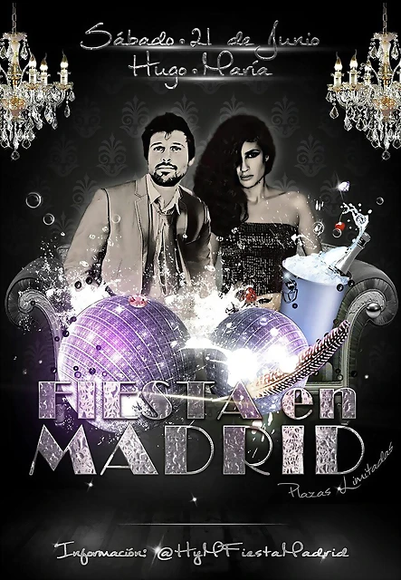 Cartel fiesta Madrid