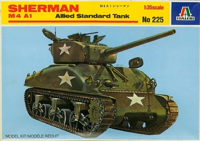 Italeri - M4-A1 Sherman - 1-35