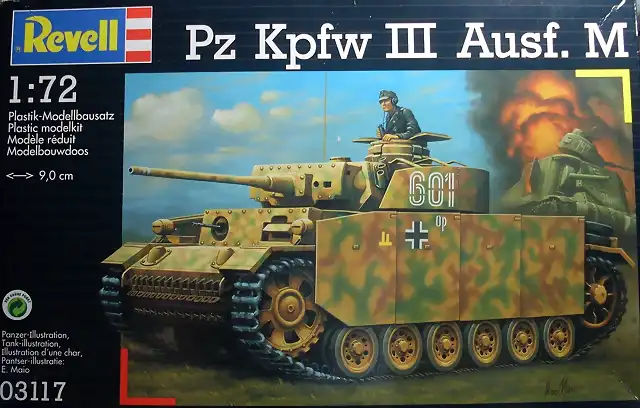 Revell - Panzer III Ausf.M - 1-72