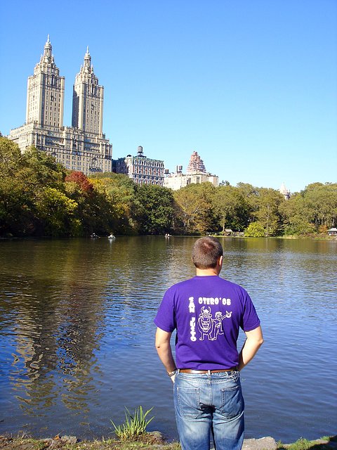 Uno de Otero en Central Park