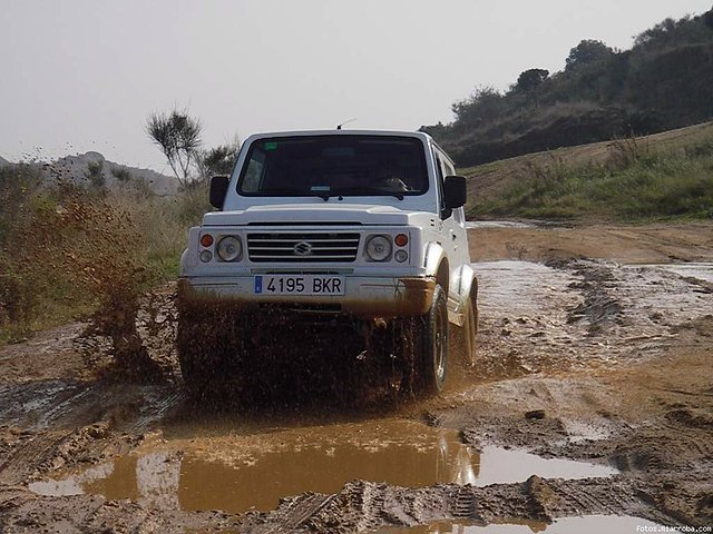 Nuestro Samu pasado por agua