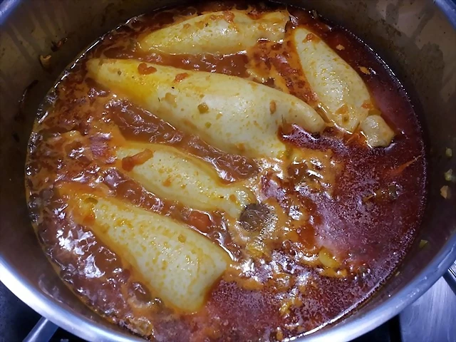 Calamares rellenos a la riojana