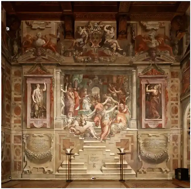 Sala dei Cento Giorni palazzo della Cancelleria 10