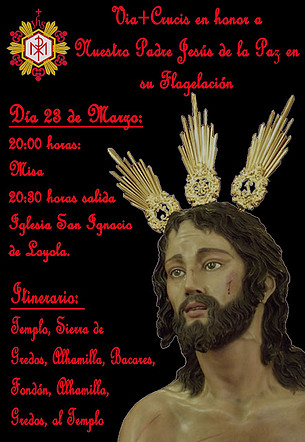 Cartel Via Crucis 23 de Marzo