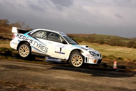 2009 Bishopcourt Rally - 1st overall Derek McGarrity (1)