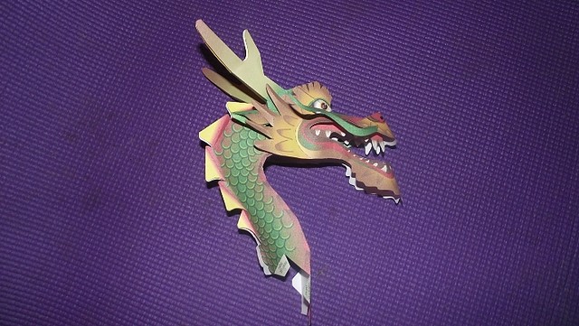 Dragón Chino (Dark Papercraft) by Pendragón