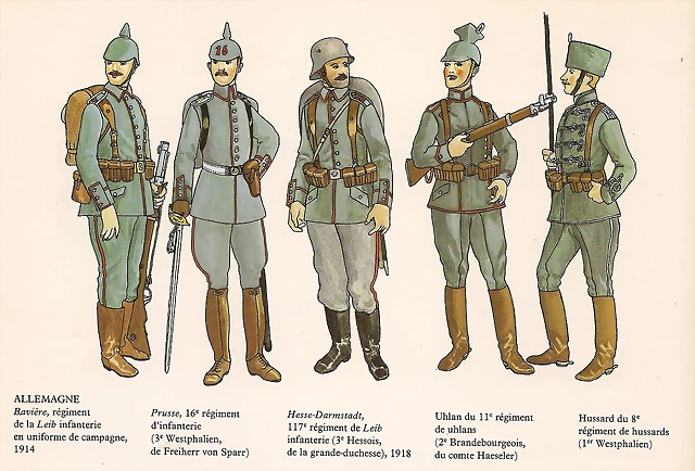 SOLDADOS ALEMANES EN LA 1GUERRA MUNDIAL