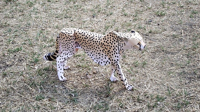 Cheetah (papercraft) by Pendragon