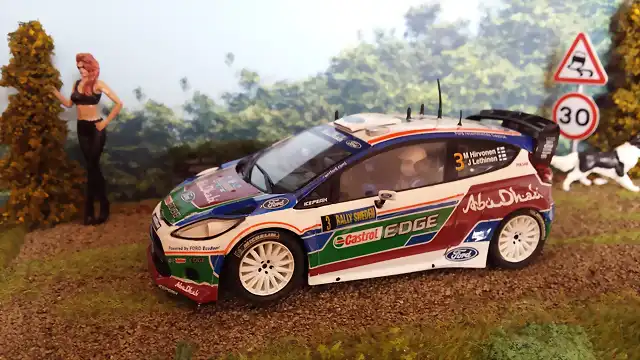 FORD FIESTA RS WRC 2011 SUECIA HIRVONEN