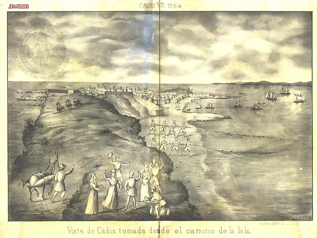 Vista de C?diz 1564