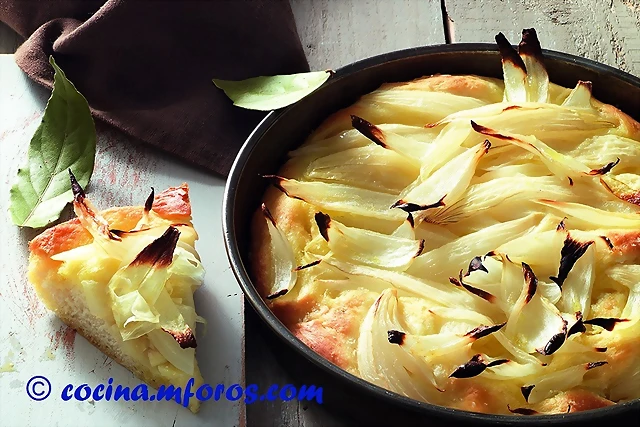 Focaccia de cebollas