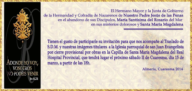 saluda traslado rosario saluda traslado rosario