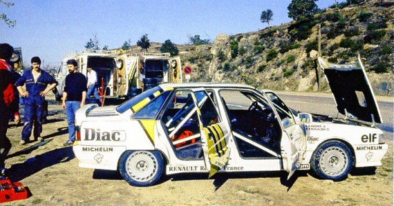 Renault 21 Turbo Gr N 1988 Tour de Corse Bugalsky 02