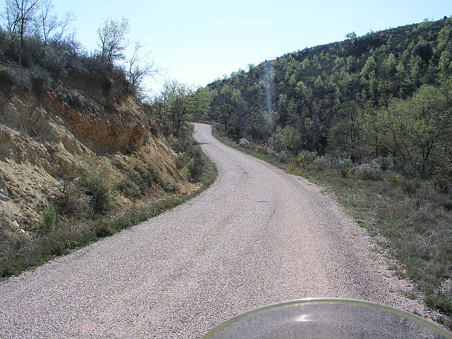 De camino al embalse de El Vado