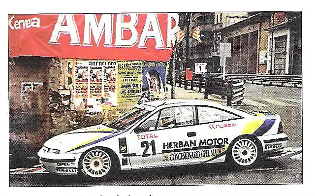 balba martinez camino con opel calibra 1993