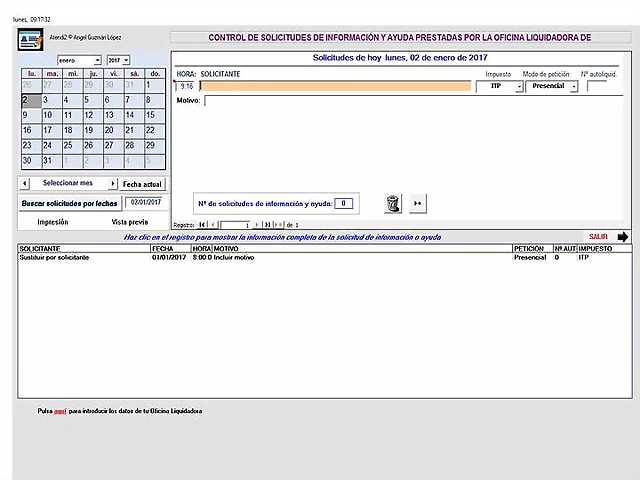 Formulario Atendi2 Formulario Atendi2