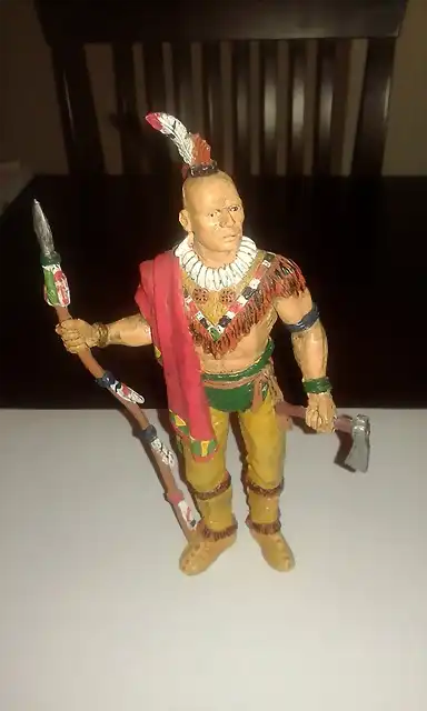 COMANSI. FOTO 32. LEYENDAS DEL OESTE. GUERRERO MOHICANO