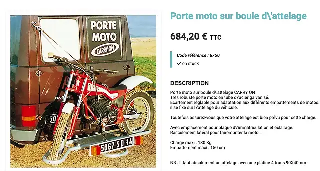 Porte Moto