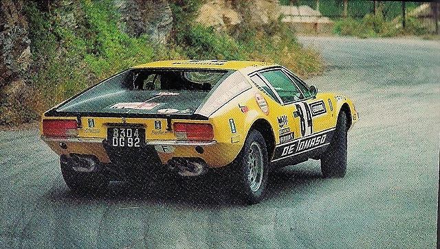 De Tomaso Pantera - TdF '73 - Jean-Luc Therier-Michel Coolen - 02 De Tomaso Pantera - TdF '73 - Jean-Luc Therier-Michel Coolen - 02
