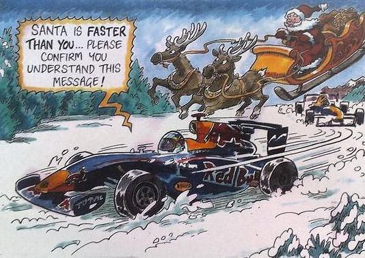 RedBullRacingChristmasCard