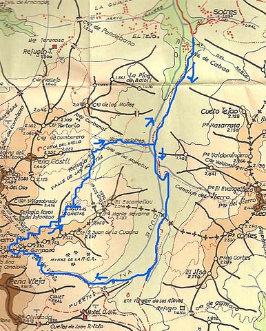 ruta_38_sotres_canal_vidrio_lago_monetas_mapa ruta_38_sotres_canal_vidrio_lago_monetas_mapa