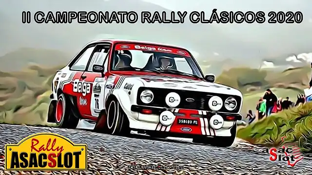 CARTEL II CAMPEONATO RALLY CLASICOS 2019 SIN FECHAS