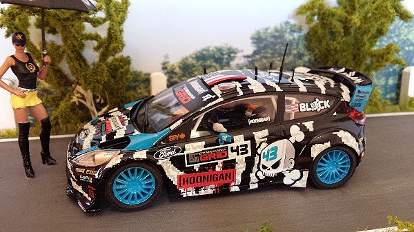 1 FORD FIESTA RS WRC 2014 GYMKHANA GRID BLOCK