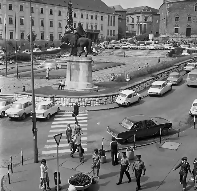 Pecs - Sz?chenyi-Platz, 1974