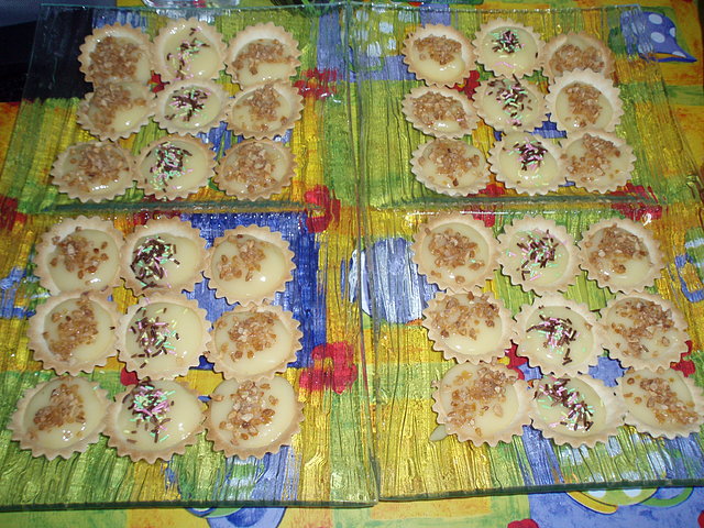Tartaletas de lemon curd. Tartaletas de lemon curd.
