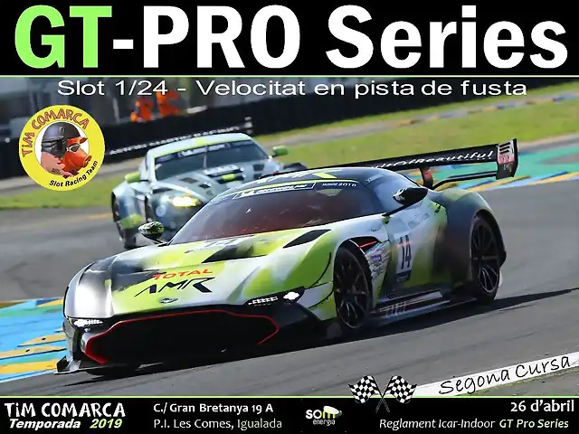 Cartell GT Pro - cursa 2