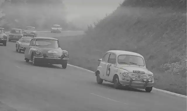 Abarth 850 & Citron DS - TdF'63